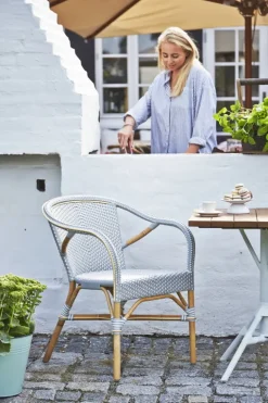 Sika-Design Madeleine armchair, white