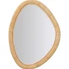 Sika-Design Malou mirror, 70 x 55 cm, natural rattan