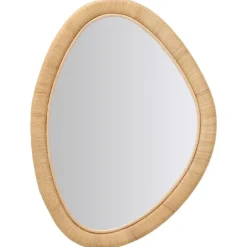 Sika-Design Malou mirror, 70 x 55 cm, natural rattan