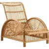 Sika-Design Paris lounge chair, natural rattan