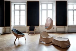 Sika-Design Rana lounge chair, natural rattan