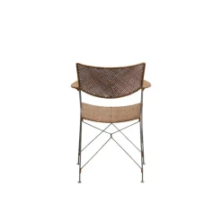 Sika-Design Rap dining chair, hazelnut rattan
