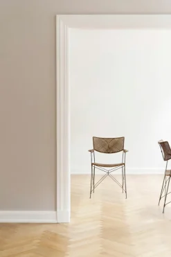 Sika-Design Rap dining chair, hazelnut rattan