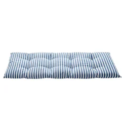 Skagerak Barriere outdoor cushion, 125 x 43 cm, sea blue stripe