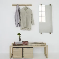 Skagerak Cutter mirror, teak