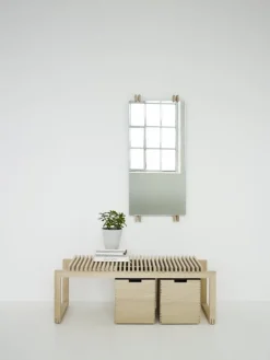Skagerak Cutter mirror, teak