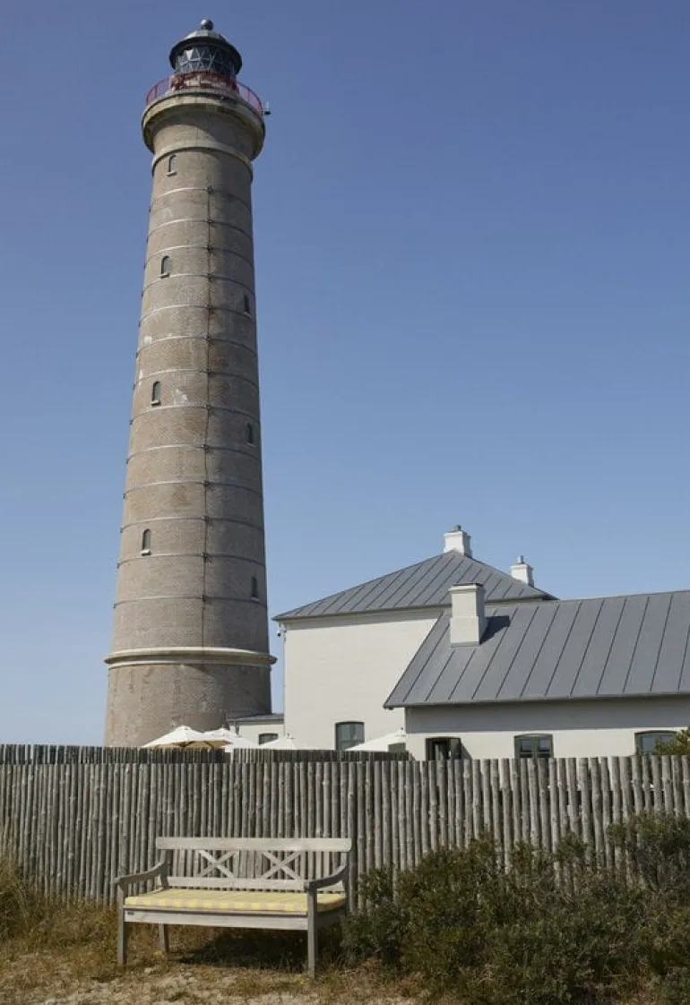 Skagerak Drachmann seat cushion, lemon - sand