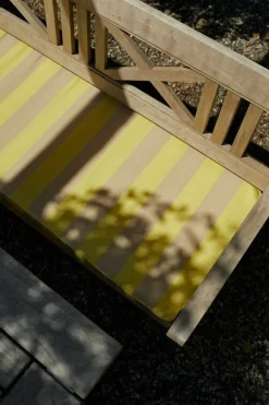 Skagerak Drachmann seat cushion, lemon - sand