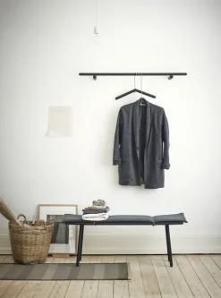 Skagerak Georg bench, black