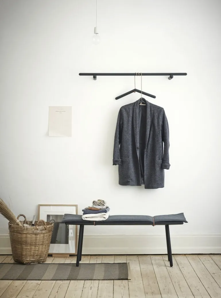 Skagerak Georg bench, black