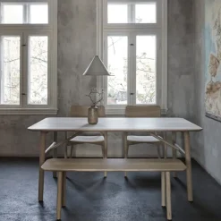 Skagerak Hven armchair, untreated oak