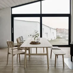 Skagerak Hven armchair, untreated oak