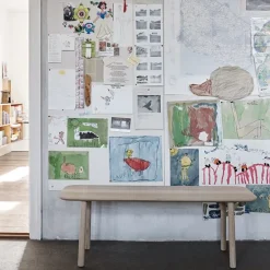 Skagerak Hven bench, untreated oak