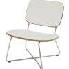 Skagerak Lilium lounge chair cushion, white