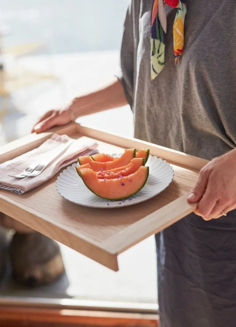 Skagerak No. 10 tray, large, oak