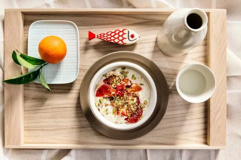 Skagerak No. 10 tray, large, oak