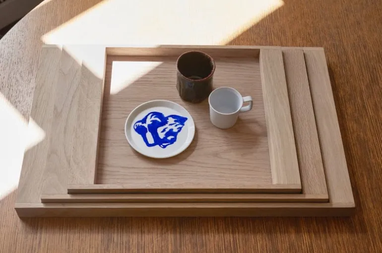 Skagerak No. 10 tray, large, oak