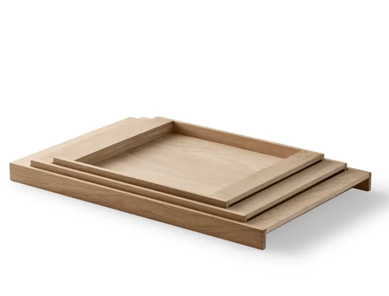 Skagerak No. 10 tray, large, oak