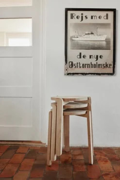 Skagerak Nomad stool, oak