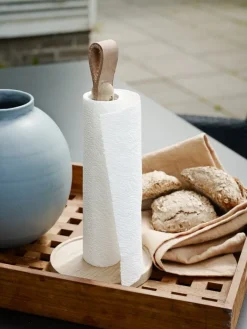 Skagerak Norr paper towel holder, oak