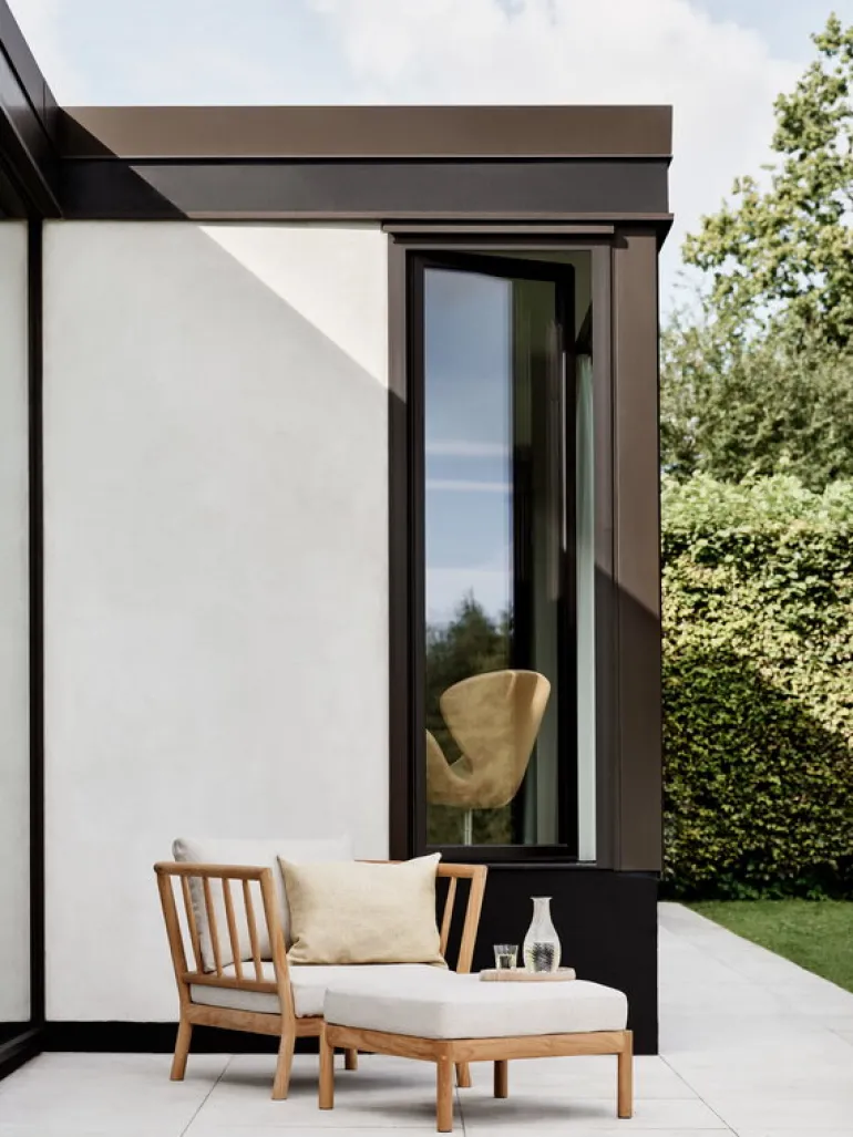 Skagerak Tradition lounge chair, teak - light sand