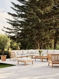 Skagerak Tradition lounge table, low, teak