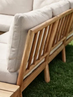 Skagerak Tradition spacer module, teak - light sand