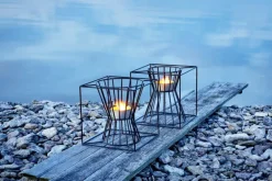 Skargaarden Boo candle holder, black