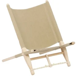 Skovshoved Møbelfabrik OGK safari chair, beech - linen