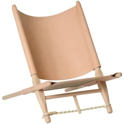 Skovshoved Møbelfabrik OGK safari chair, beech - natural leather