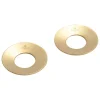Skultuna Drip plate, large, set of 2, polished brass