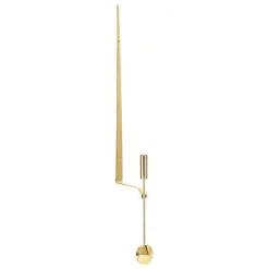 Skultuna Pendel sconce, polished brass