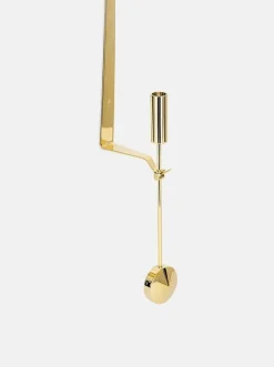 Skultuna Pendel sconce, polished brass