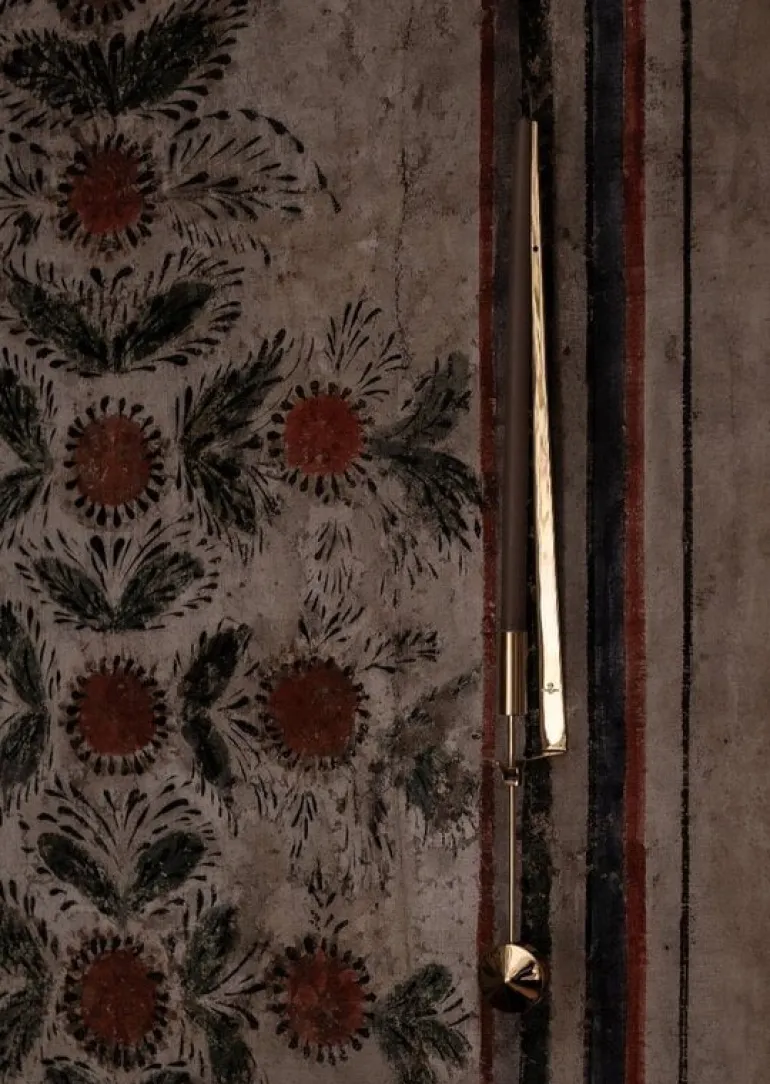 Skultuna Pendel sconce, polished brass