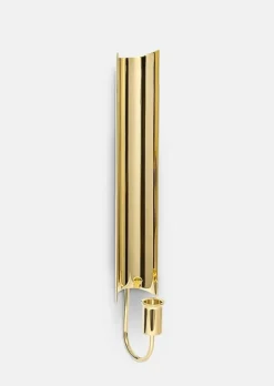 Skultuna Reflex sconce, polished brass