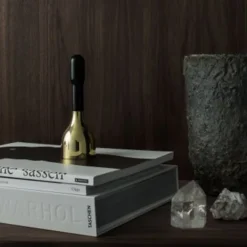 Skultuna Ring my Bell, black - brass