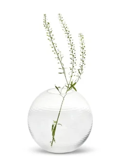 Spring Copenhagen Laine vase, ball, 13,5 cm, clear