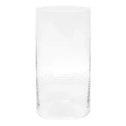 Spring Copenhagen Laine vase, cylinder, 25 cm, clear