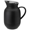 Stelton Amphora vacuum jug for coffee, 1 L, soft black