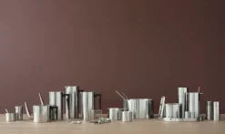 Stelton Arne Jacobsen  coasters, 6 pcs