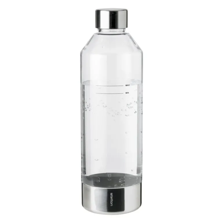 Stelton Brus carbonating bottle, 1,15 L, steel