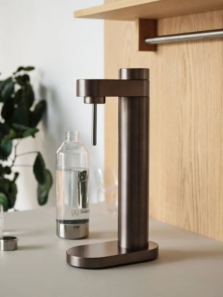 Stelton Brus carbonating bottle, 1,15 L, steel