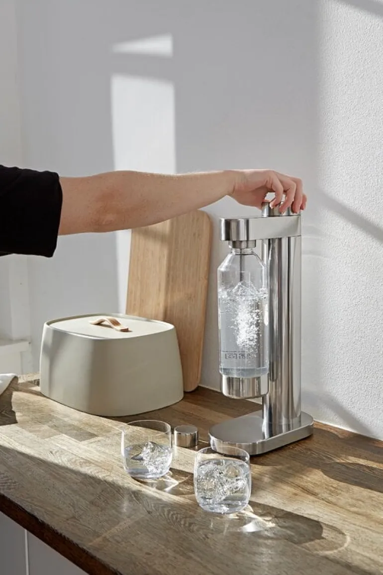 Stelton Brus carbonating bottle, 1,15 L, steel