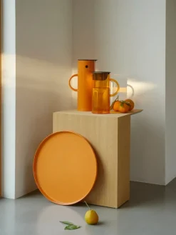 Stelton EM77 jug with lid, 1,5 L, saffron