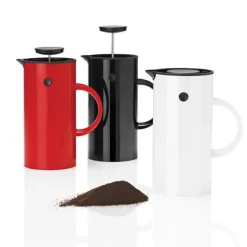 Stelton EM press coffee maker, black