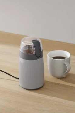 Stelton Emma coffee grinder, grey