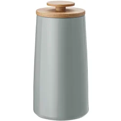 Stelton Emma storage jar, small, grey
