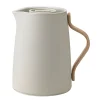 Stelton Emma vacuum jug for tea, soft sand