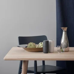 Stelton Foster salt mill, light grey