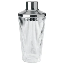 Stelton Pilastro cocktail shaker, chrome - clear